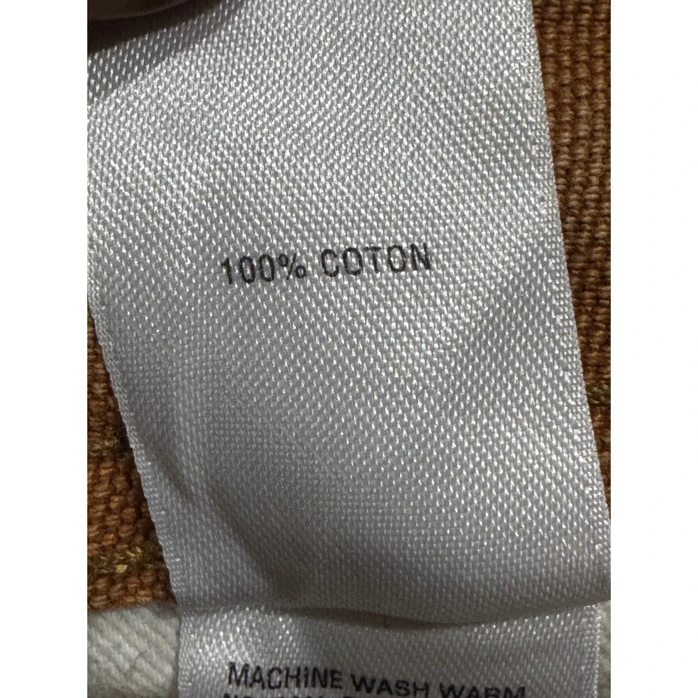 Cabelas Mens Brown Duck Canvas Cargo Work Pants Double Knee 31x29 M25PT081